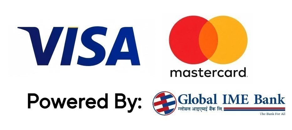 Visa · Mastercard — Powered by Global IME Bank